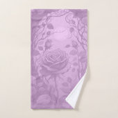Stoffige Roze Rozen 2 Bad Handdoek (Handdoek)