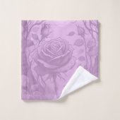 Stoffige Roze Rozen 2 Bad Handdoek (Wasdoekje)