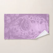 Stoffige Roze Rozen 2 Bad Handdoek (Handdoek)