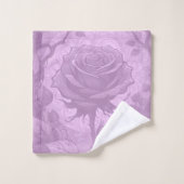 Stoffige Roze Rozen 3 Bad Handdoek (Wasdoekje)