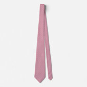 Stoffige Roze Tribale Motief Stropdas (Voorkant)