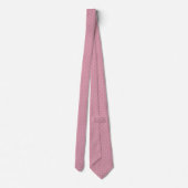 Stoffige Roze Tribale Motief Stropdas (Achterkant)