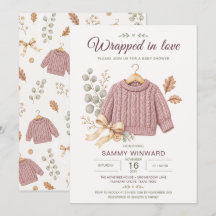Stoffige Roze Trui Herfst Babyborrel