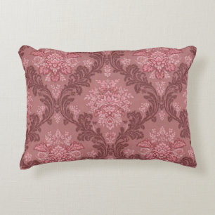 Stoffige Roze Zachte Roze Bourgondië Elegante Dama Accent Kussen