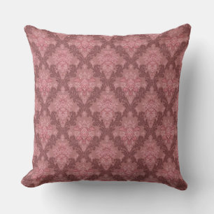 Stoffige Roze Zachte Roze Bourgondië Elegante Dama Kussen