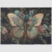 stoffige Rozen mot Tissuepapier (Voorkant)