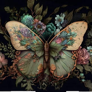 stoffige Rozen mot Tissuepapier