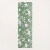 Stoffige Salie Bloemen Groene Bloem Greenery Patro Yogamat (Voorkant)