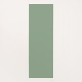 Stoffige Salie Bloemen Groene Bloem Greenery Patro Yogamat (Achterkant)