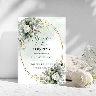 Stofgroen Botanisch Groen Goud Save The Date