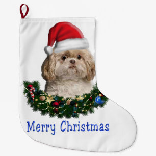 Stofhonden Grote Kerstsok