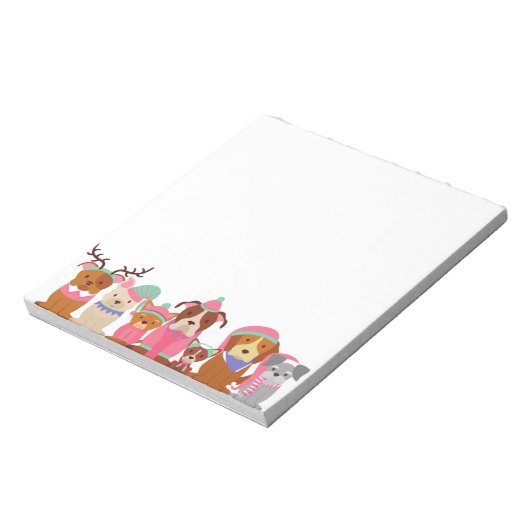 Stofhonden Notitieblok (Linkerzijde)