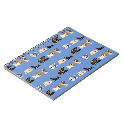 Stofhonden Notitieboek (Linkerzijde)