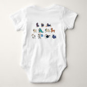 Stofhonden Romper (Achterkant)