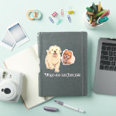 Stofhonden Sticker (iPad Cover)