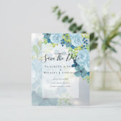 STOFJESBLAUWE BLOEMEN SPAREN DATA - BEGROTING (Staand voorkant)