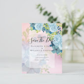 STOFJESBLAUWE BLOEMEN SPAREN DATA - BEGROTING (Staand voorkant)