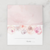 Stofkleurige Rozen Aquarel Plaatskaart Plaatskaartje (Buitenkant ongevouwen)