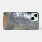 Stofkoers richting Zuid-Amerika iPhone 15 Case (Achterkant horizontaal)