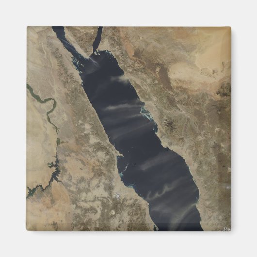 Stofloodsen over het Rode Zee Magneet (Voorkant)