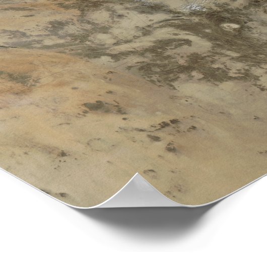 Stofloodsen over het Rode Zee Poster (Hoek)