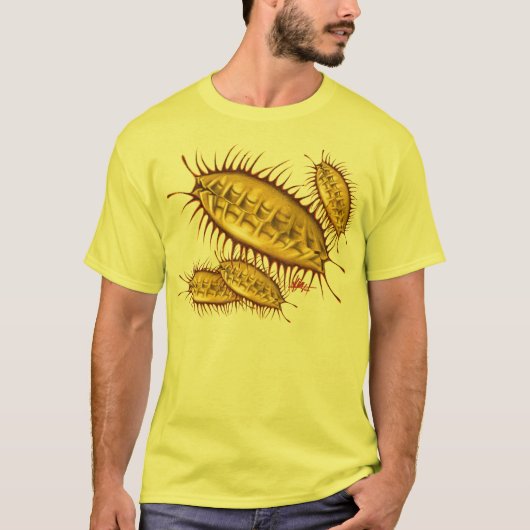 stofmijt t-shirt (Voorkant)