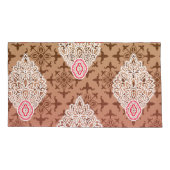 stofontwerp met een verloop van pin kussensloop (Achterkant)