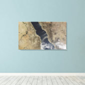 Stofpuinhopen voor de kust van Saudi-Arabië Canvas Afdruk (Insitu (Houten vloer))