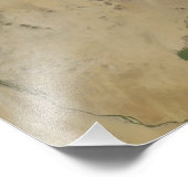 Stofpuinhopen voor de kust van Saudi-Arabië Foto Afdruk (Hoek)