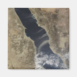 Stofpuinhopen voor de kust van Saudi-Arabië Magneet