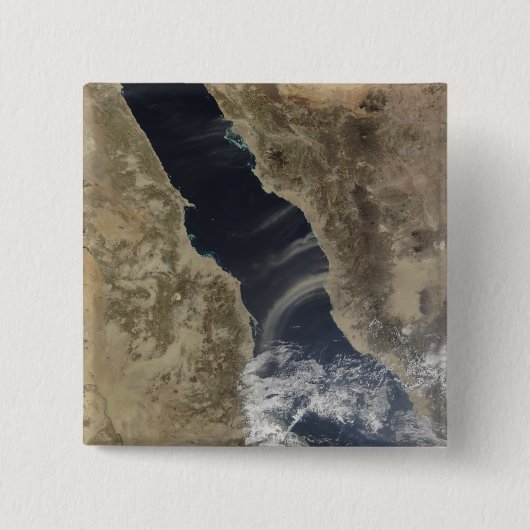 Stofpuinhopen voor de kust van Saudi-Arabië Vierkante Button 5,1 Cm (Voorkant)