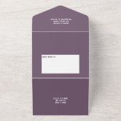 Stofris botanische All-in-One trouwuitnodiging All In One Uitnodiging (Buitenkant)