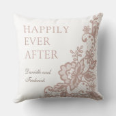 Stofris persoonlijk trouwcotton kussen (Achterkant)