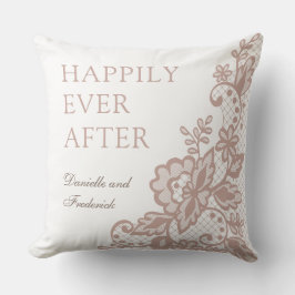 Stofris persoonlijk trouwcotton kussen