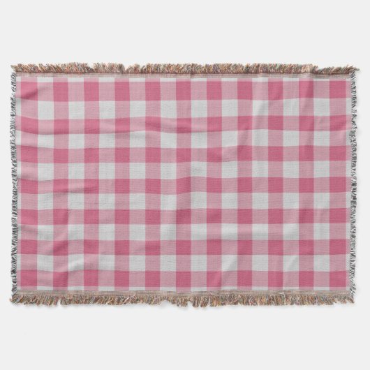 Stofris plaid geruit deken (Voorkant)