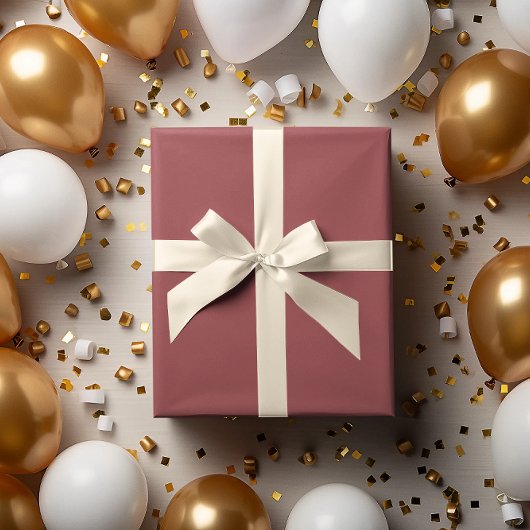 Stofrood wikkelpapierrol cadeaupapier