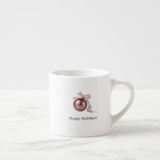 STOFROZE KERSTBAL ORNAMENT ESPRESSOKOP VOOR CHICKE ESPRESSO KOP