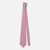Stofróze Pinstripe Stropdas (Voorkant)
