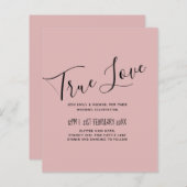 Stofroze Roze Trouwdag (Voorkant / Achterkant)