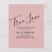 Stofroze Roze Trouwdag (Voorkant)