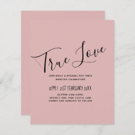 Stofroze Roze Trouwdag