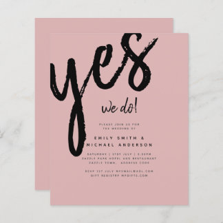 Stofroze Roze Trouwdag