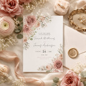 Stofróze Save the Date Kaart