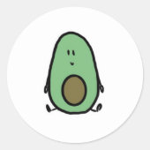 Stofsticker Ronde Sticker (Voorkant)