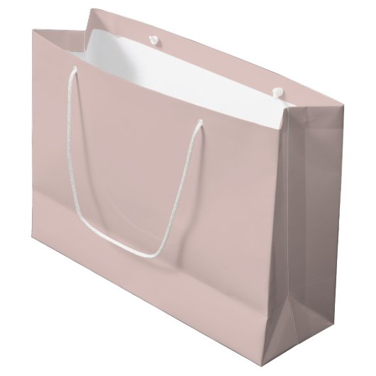Stofstof Storm Solid Color Groot Cadeauzakje (Voorkant Gekanteld)