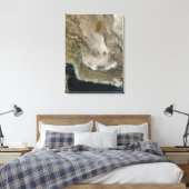 Stofstorm in Iran Canvas Afdruk (Insitu (Slaapkamer))