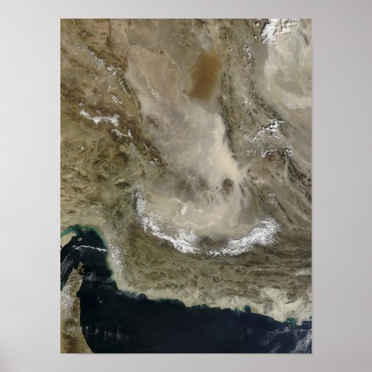 Stofstorm in Iran Poster (Voorkant)