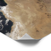 Stofstortplaatsen voor de Marokkaanse kust Poster (Hoek)