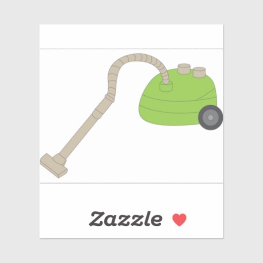 Stofzuiger Sticker (Vel)