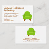 stofzuiger visitekaartje (Voorkant / Achterkant)